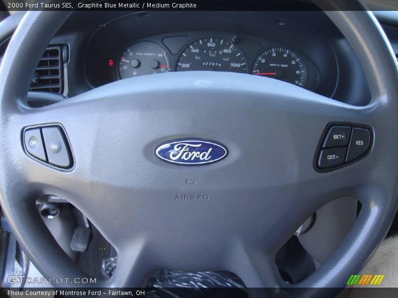 Graphite Blue Metallic / Medium Graphite 2000 Ford Taurus SES