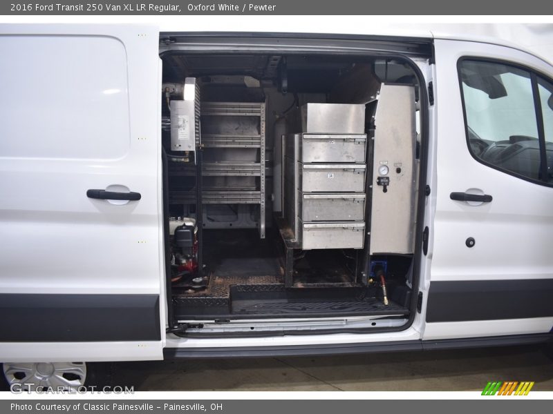 Oxford White / Pewter 2016 Ford Transit 250 Van XL LR Regular