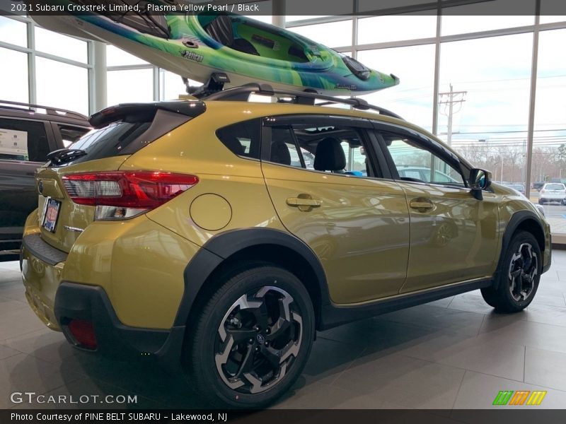 Plasma Yellow Pearl / Black 2021 Subaru Crosstrek Limited