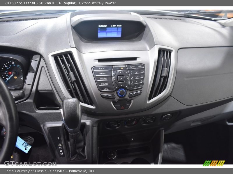 Dashboard of 2016 Transit 250 Van XL LR Regular