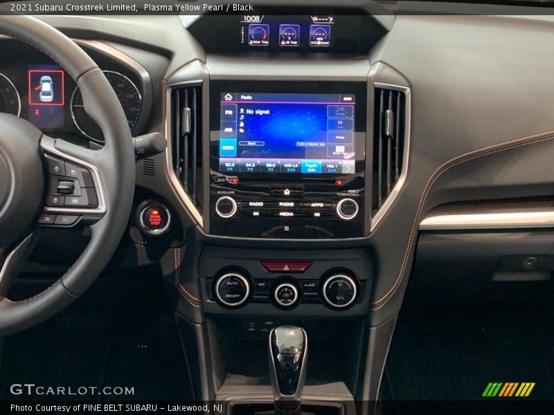 Plasma Yellow Pearl / Black 2021 Subaru Crosstrek Limited