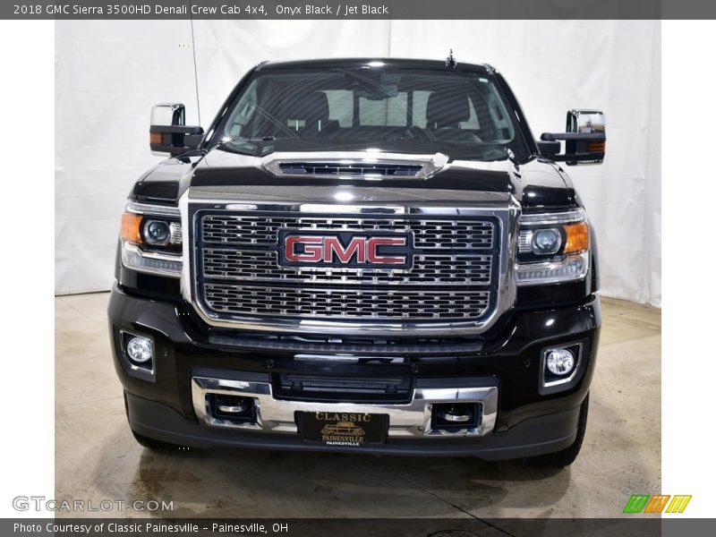 Onyx Black / Jet Black 2018 GMC Sierra 3500HD Denali Crew Cab 4x4