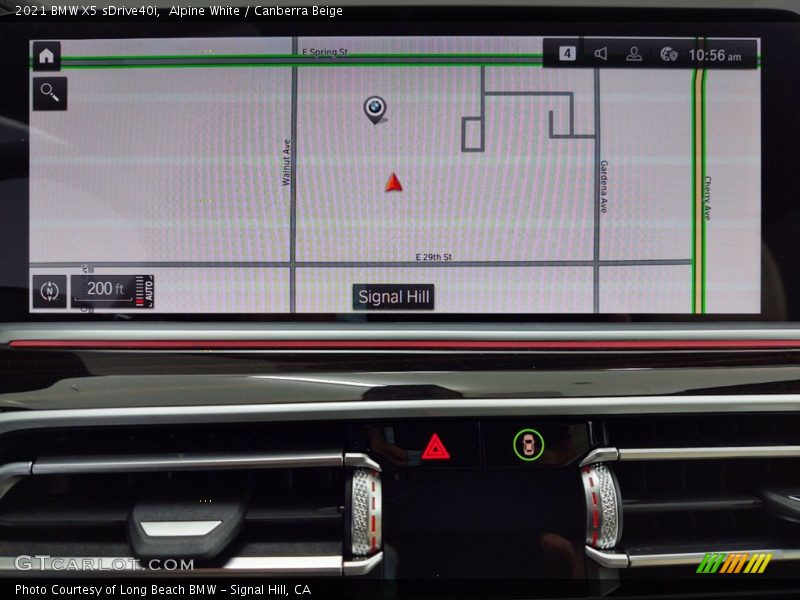 Alpine White / Canberra Beige 2021 BMW X5 sDrive40i