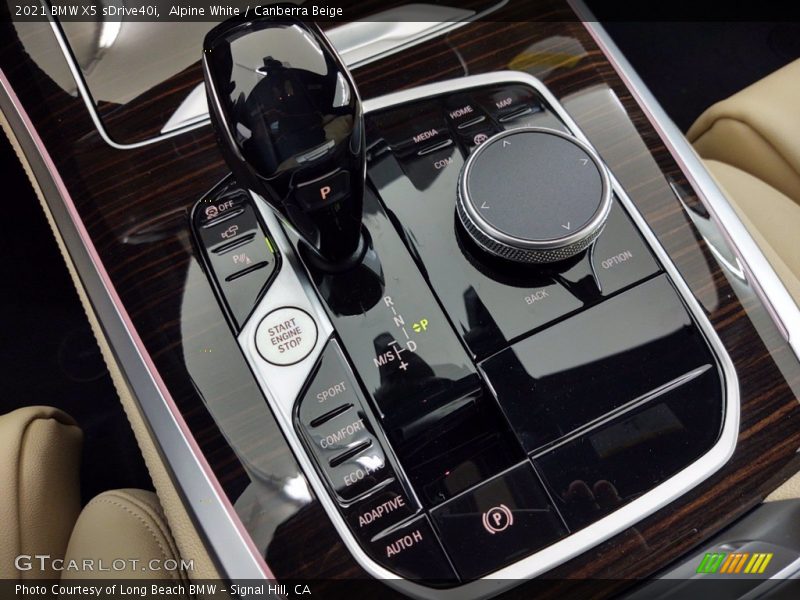 Alpine White / Canberra Beige 2021 BMW X5 sDrive40i