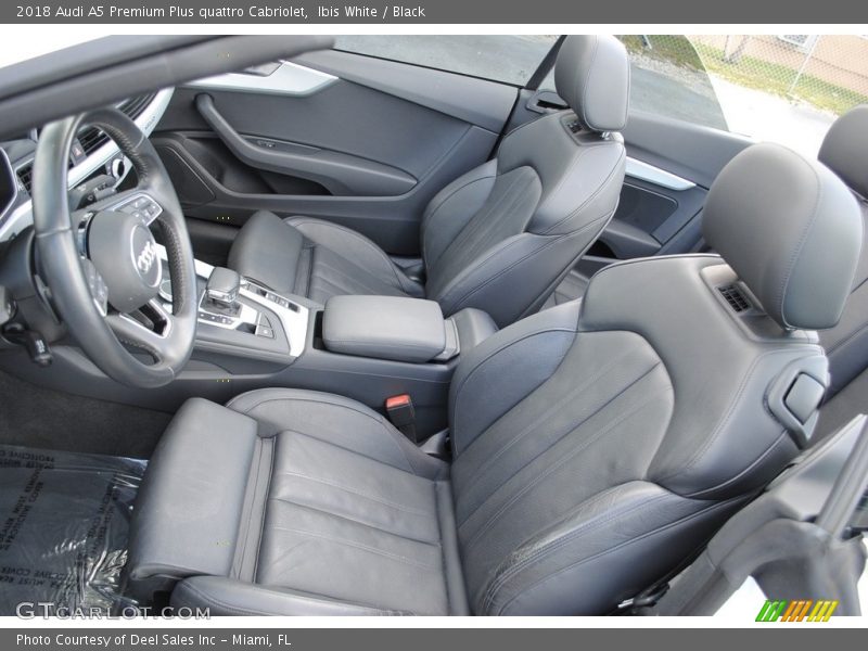Front Seat of 2018 A5 Premium Plus quattro Cabriolet