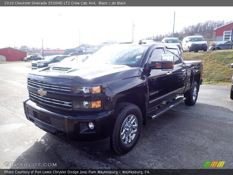 Black / Jet Black 2019 Chevrolet Silverado 3500HD LTZ Crew Cab 4x4