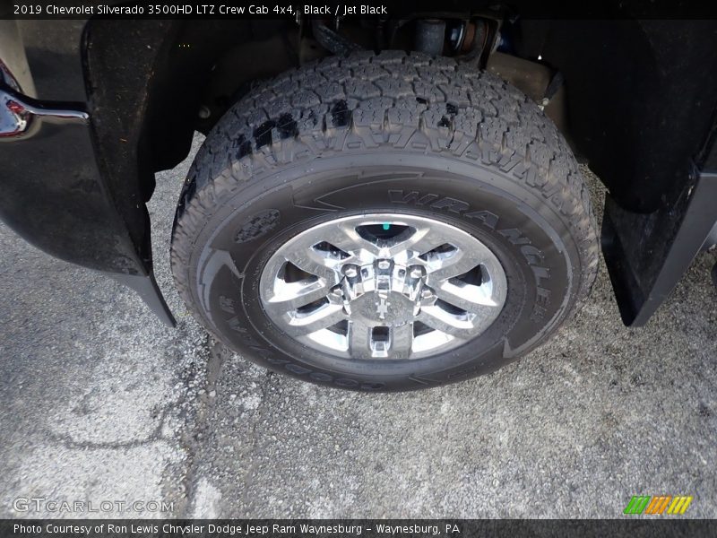 Black / Jet Black 2019 Chevrolet Silverado 3500HD LTZ Crew Cab 4x4