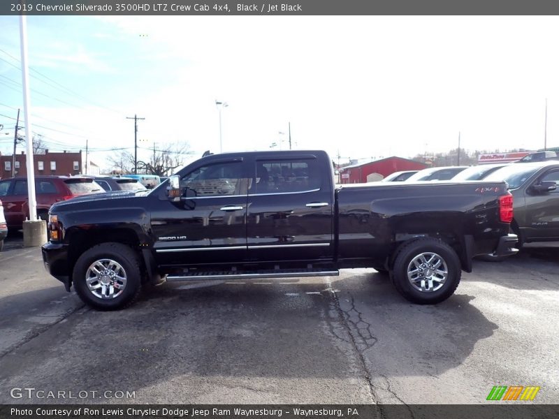 Black / Jet Black 2019 Chevrolet Silverado 3500HD LTZ Crew Cab 4x4