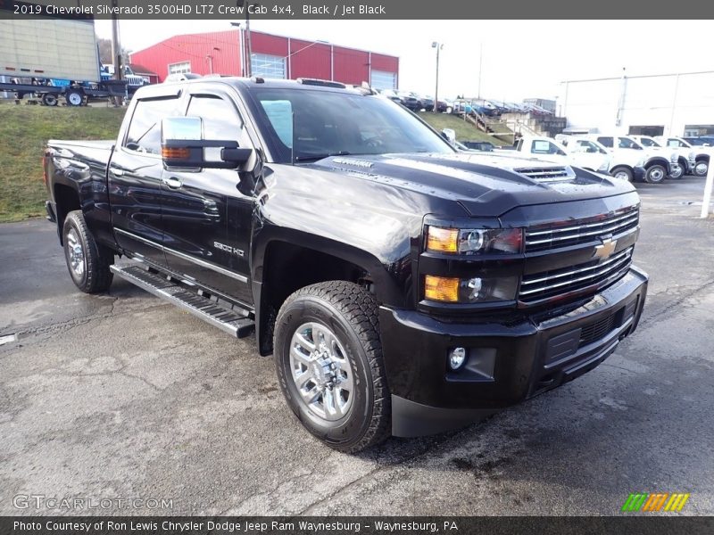 Black / Jet Black 2019 Chevrolet Silverado 3500HD LTZ Crew Cab 4x4