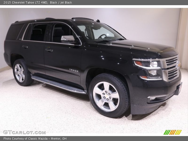 Black / Jet Black 2015 Chevrolet Tahoe LTZ 4WD