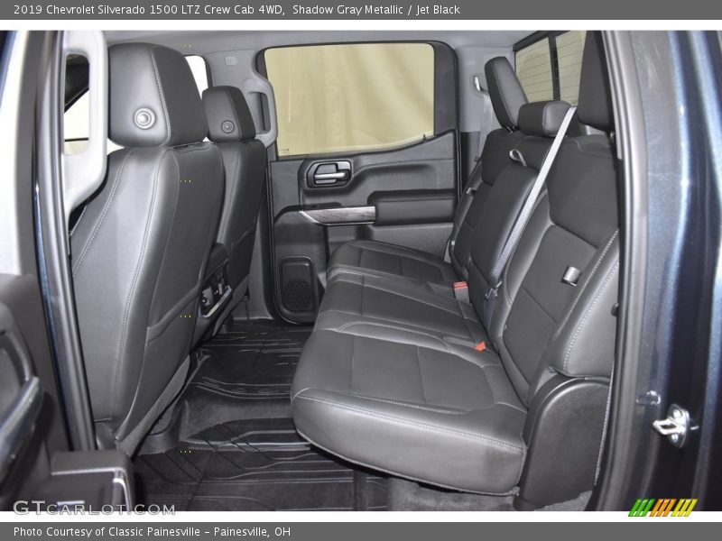 Shadow Gray Metallic / Jet Black 2019 Chevrolet Silverado 1500 LTZ Crew Cab 4WD