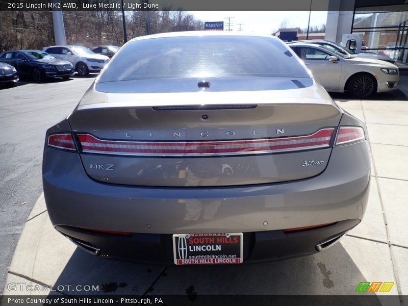 Luxe Metallic / Light Dune 2015 Lincoln MKZ AWD