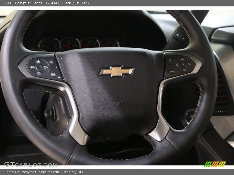 Black / Jet Black 2015 Chevrolet Tahoe LTZ 4WD