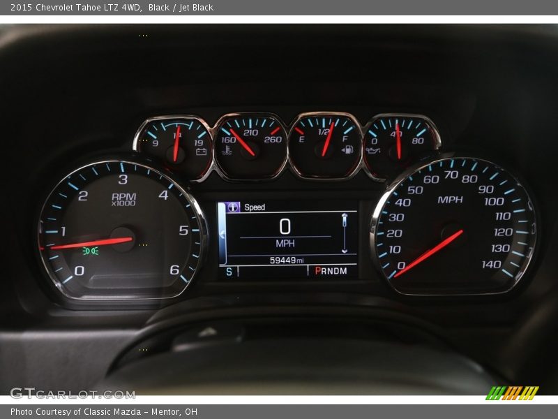 Black / Jet Black 2015 Chevrolet Tahoe LTZ 4WD