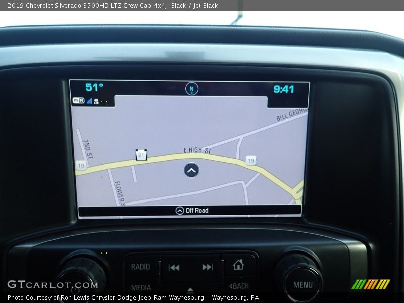 Black / Jet Black 2019 Chevrolet Silverado 3500HD LTZ Crew Cab 4x4
