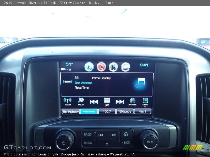 Black / Jet Black 2019 Chevrolet Silverado 3500HD LTZ Crew Cab 4x4