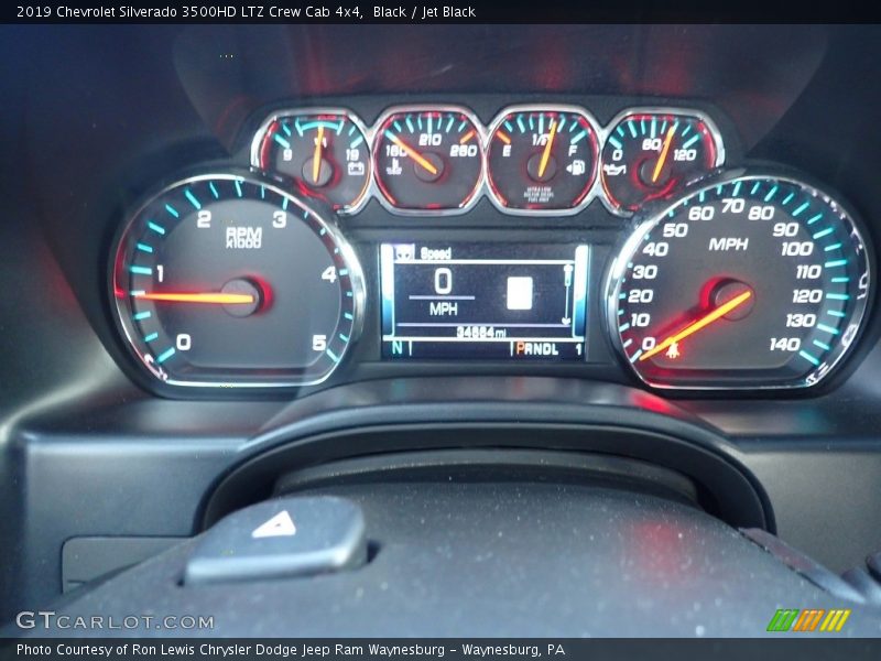 Black / Jet Black 2019 Chevrolet Silverado 3500HD LTZ Crew Cab 4x4