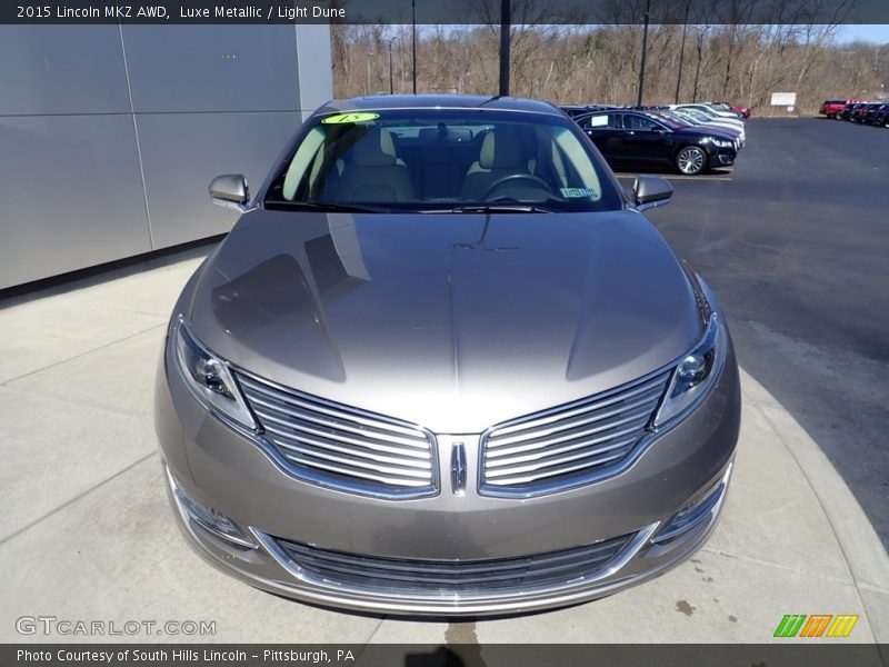 Luxe Metallic / Light Dune 2015 Lincoln MKZ AWD