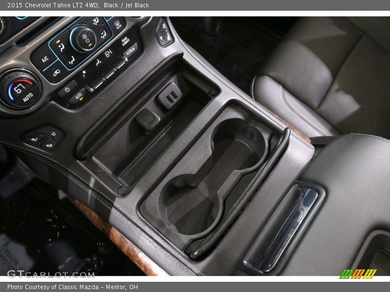 Black / Jet Black 2015 Chevrolet Tahoe LTZ 4WD