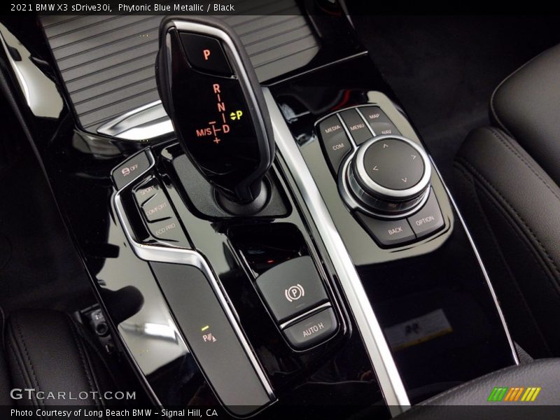 Phytonic Blue Metallic / Black 2021 BMW X3 sDrive30i