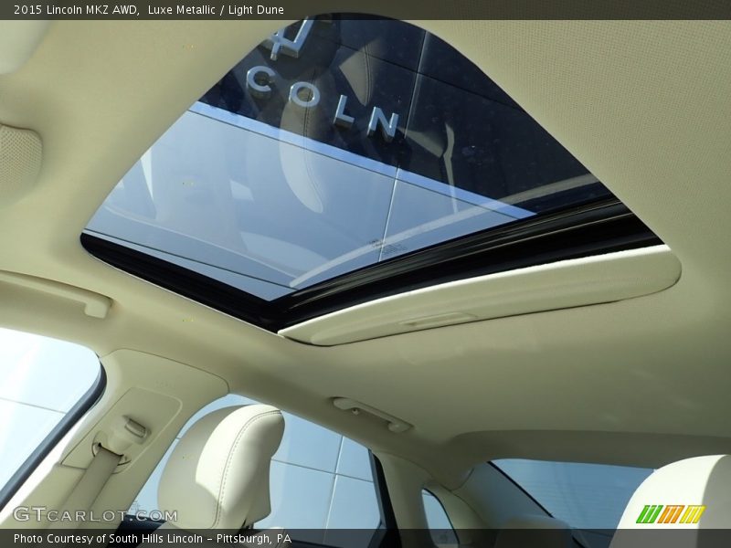 Luxe Metallic / Light Dune 2015 Lincoln MKZ AWD