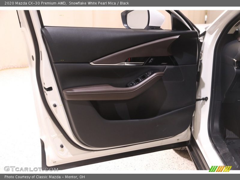 Snowflake White Pearl Mica / Black 2020 Mazda CX-30 Premium AWD