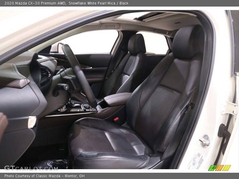 Snowflake White Pearl Mica / Black 2020 Mazda CX-30 Premium AWD