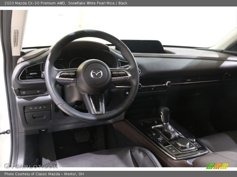 Snowflake White Pearl Mica / Black 2020 Mazda CX-30 Premium AWD