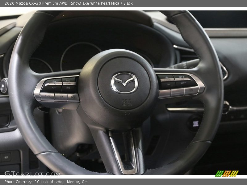 Snowflake White Pearl Mica / Black 2020 Mazda CX-30 Premium AWD