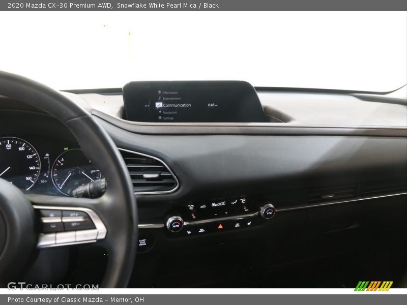 Snowflake White Pearl Mica / Black 2020 Mazda CX-30 Premium AWD