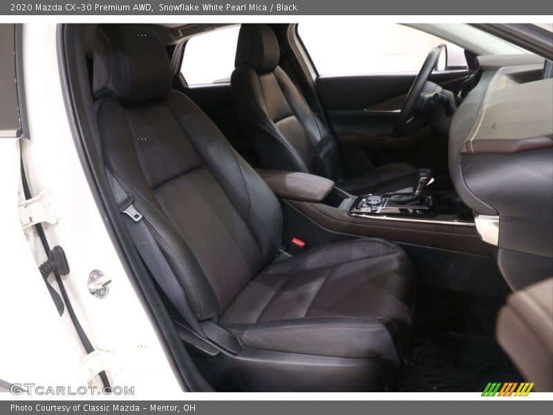 Snowflake White Pearl Mica / Black 2020 Mazda CX-30 Premium AWD