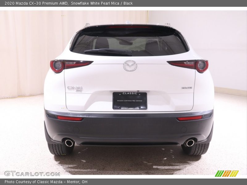 Snowflake White Pearl Mica / Black 2020 Mazda CX-30 Premium AWD