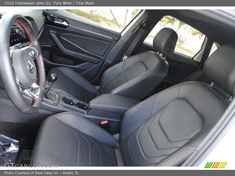 Pure White / Titan Black 2019 Volkswagen Jetta GLI