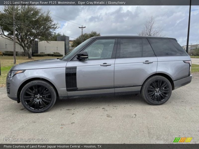 Eiger Gray Metallic / Ebony/Ivory 2021 Land Rover Range Rover P525 Westminster