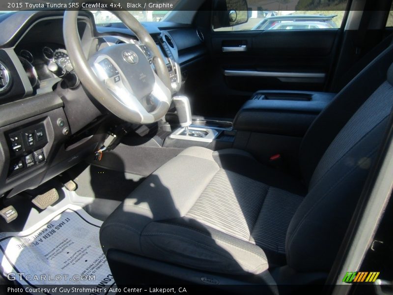 Black / Graphite 2015 Toyota Tundra SR5 CrewMax 4x4
