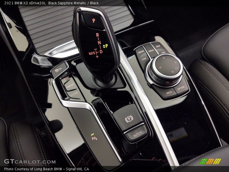  2021 X3 sDrive30i 8 Speed Automatic Shifter