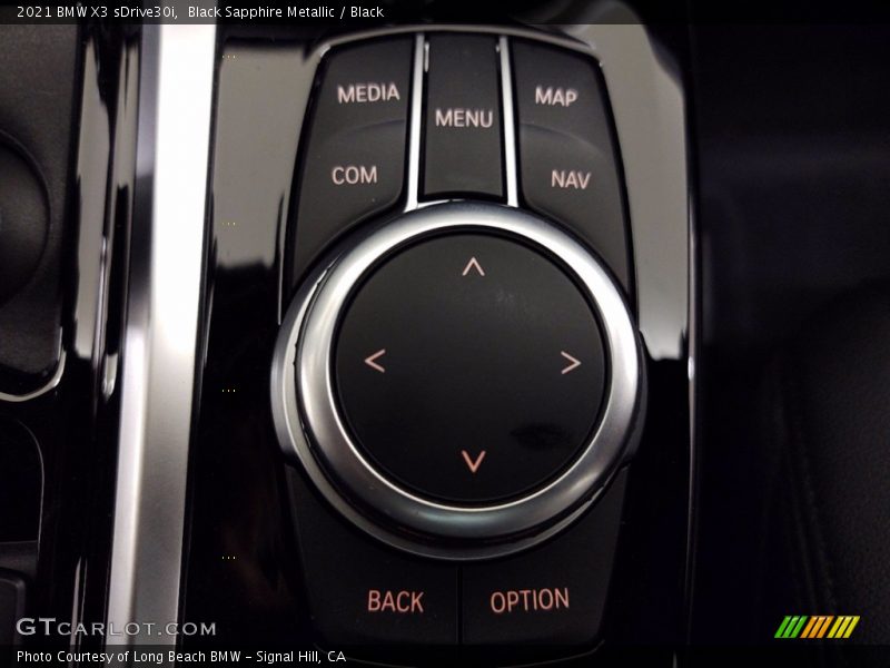 Black Sapphire Metallic / Black 2021 BMW X3 sDrive30i