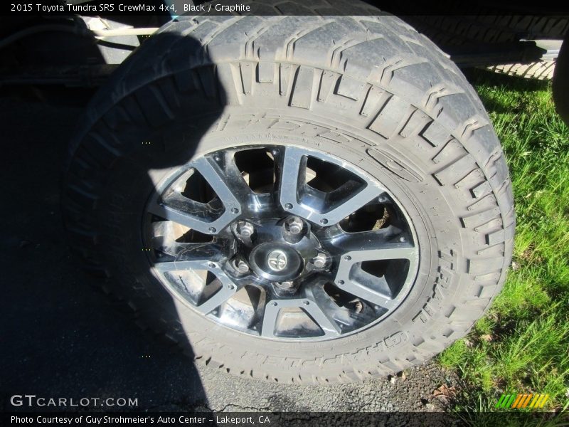 Black / Graphite 2015 Toyota Tundra SR5 CrewMax 4x4