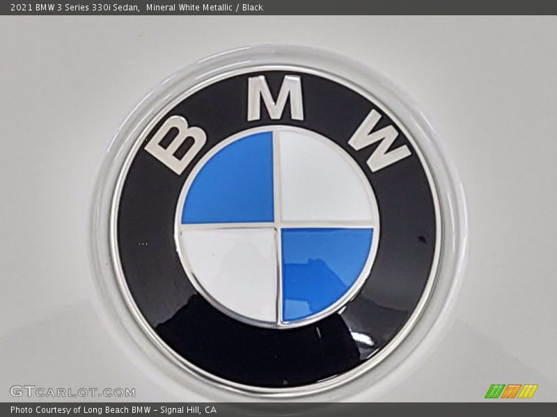 Mineral White Metallic / Black 2021 BMW 3 Series 330i Sedan