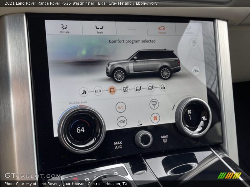 Eiger Gray Metallic / Ebony/Ivory 2021 Land Rover Range Rover P525 Westminster