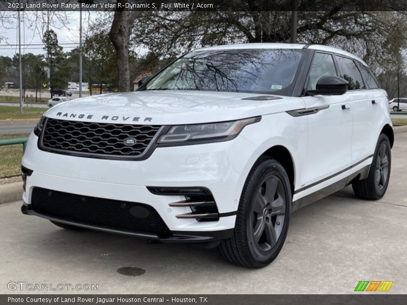 Fuji White / Acorn 2021 Land Rover Range Rover Velar R-Dynamic S