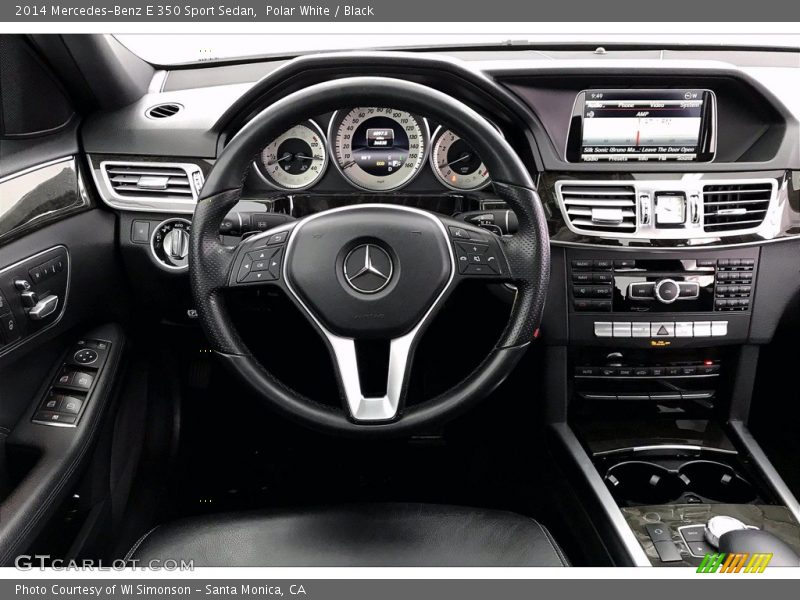 Controls of 2014 E 350 Sport Sedan