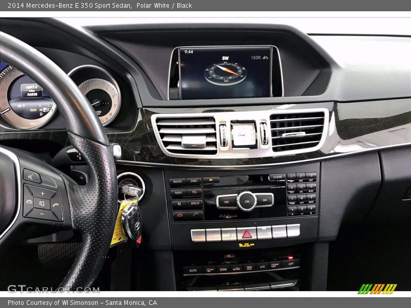 Controls of 2014 E 350 Sport Sedan