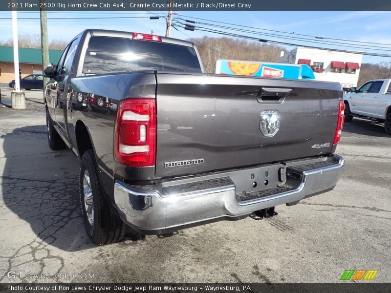Granite Crystal Metallic / Black/Diesel Gray 2021 Ram 2500 Big Horn Crew Cab 4x4