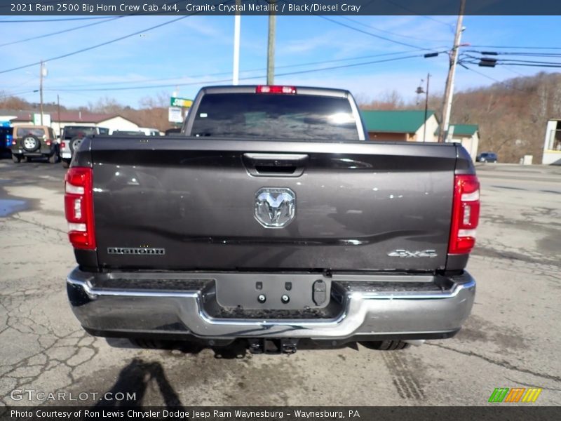 Granite Crystal Metallic / Black/Diesel Gray 2021 Ram 2500 Big Horn Crew Cab 4x4