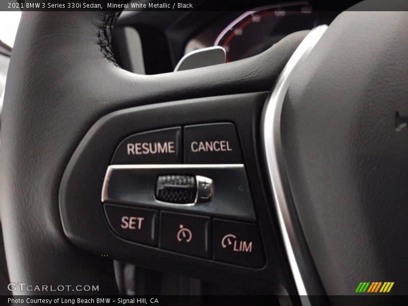 Mineral White Metallic / Black 2021 BMW 3 Series 330i Sedan
