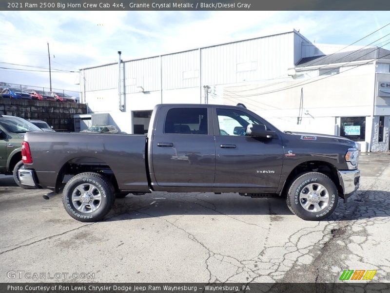 Granite Crystal Metallic / Black/Diesel Gray 2021 Ram 2500 Big Horn Crew Cab 4x4
