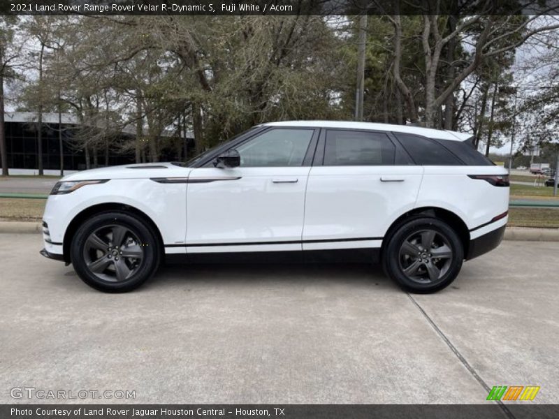 Fuji White / Acorn 2021 Land Rover Range Rover Velar R-Dynamic S