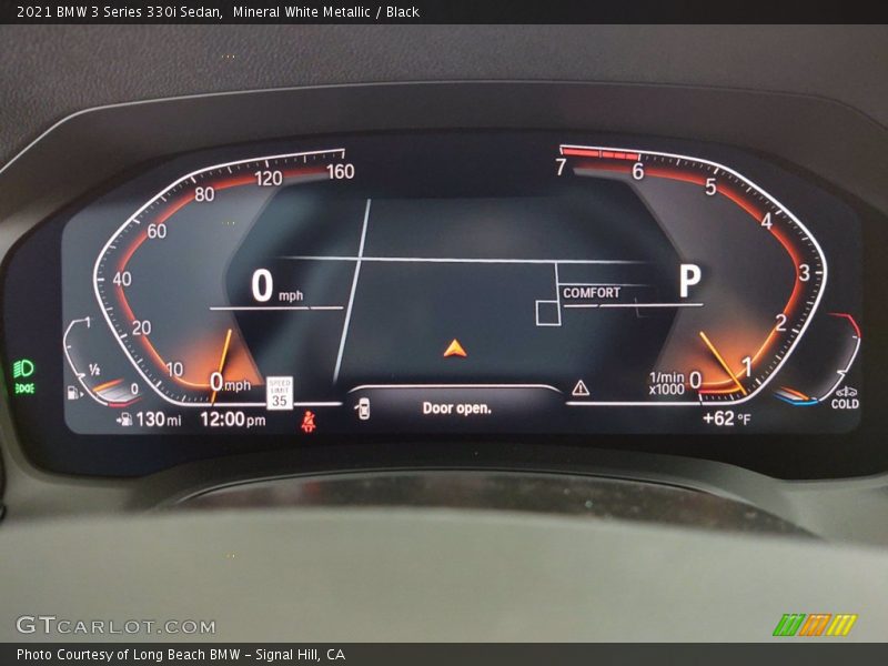 Mineral White Metallic / Black 2021 BMW 3 Series 330i Sedan