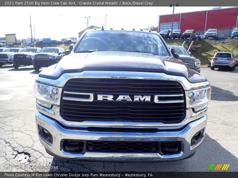 Granite Crystal Metallic / Black/Diesel Gray 2021 Ram 2500 Big Horn Crew Cab 4x4